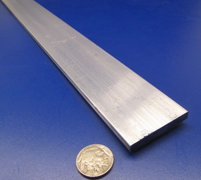 6061 T651 Aluminum Bar, 1/4″ (.250″) Thick x 1 3/4″ Wide x 36″ Length