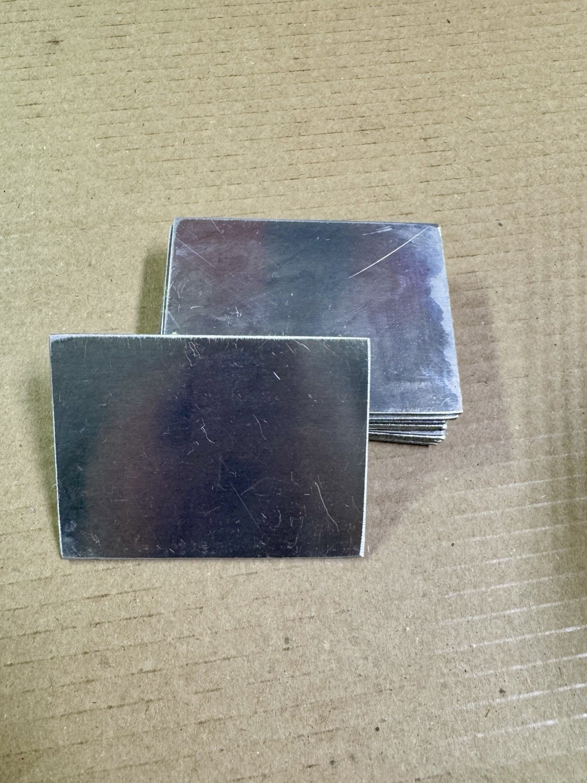 13 Gauge Aluminum Rectangle Plate – 3” x 4” – Plasma Cut Metal