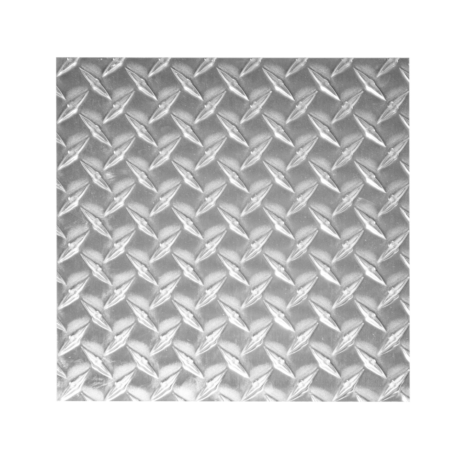 10.63×10.63″ Industrial Aluminum Diamond Tread Plate Anti Slip Metal Board