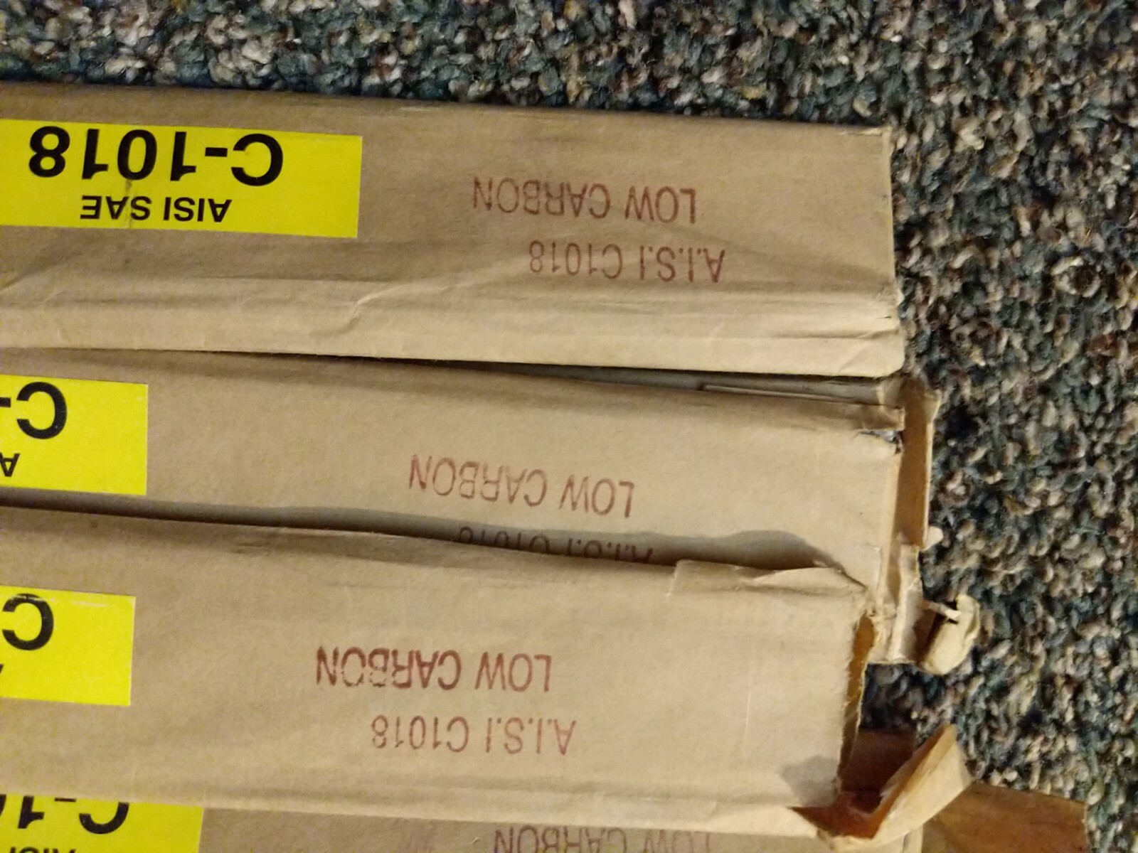 14x Msc 06203129 Precision Ground Flat Stock 3/16 1-1/4 24 Inches