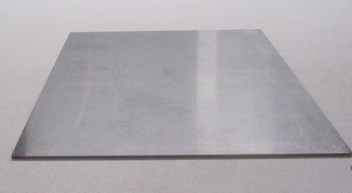 4140 Ground Carbon Steel Sheet, 1/8″ (+/-.001″) x 12″ Wide x 12″ Length