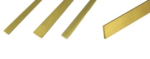 260 Brass Flat Bar .093″ Thick x 6.0″ Wide x 36″ Length