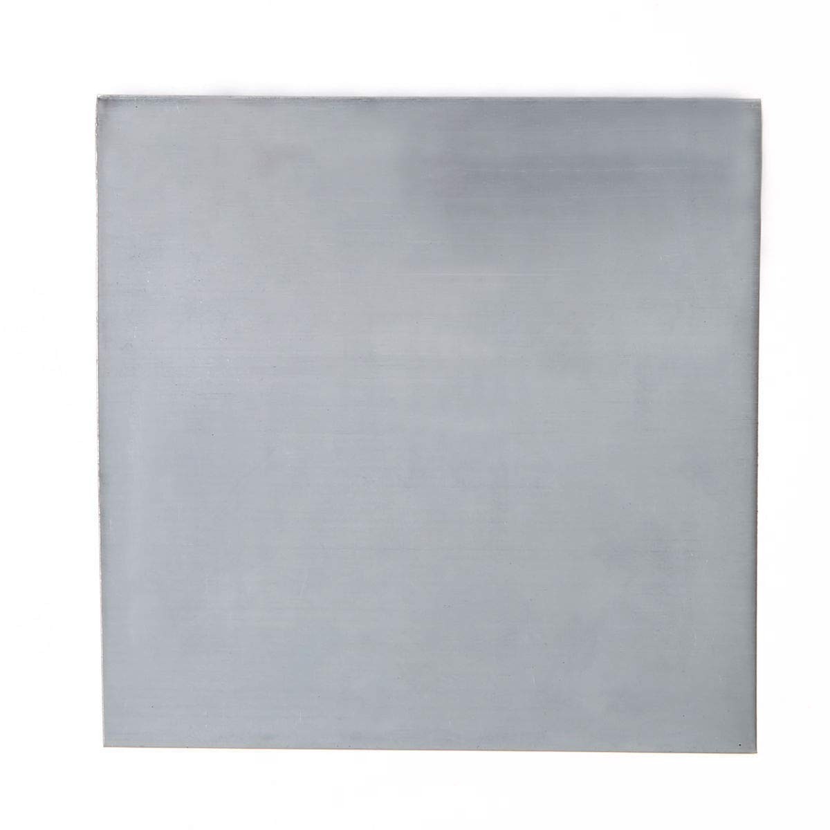 LTKJ 5Pcs High Purity 99.9% Pure Zinc Zn Sheet Plate Metal Foil 100mm x White