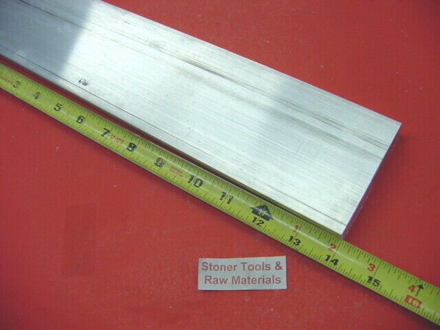 3/4″ X 2-1/2″ ALUMINUM 6061 FLAT BAR 14″ long T6511 NEW Extruded Mill Stock