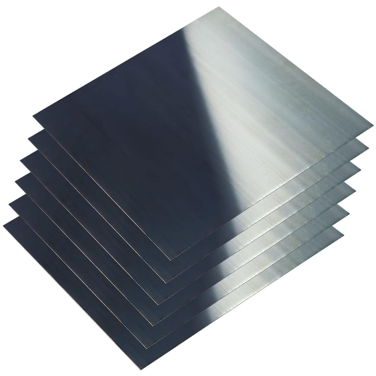 Spring Steel 1095 Shim Sheet Assortment, Blue Tempered, Polished Finish, Spring