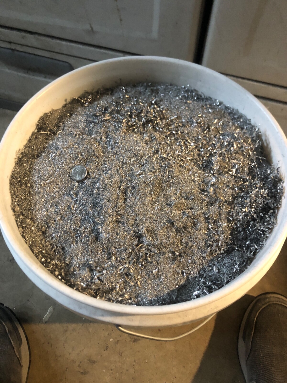 15 pounds Aluminum 6061 Clean Chips