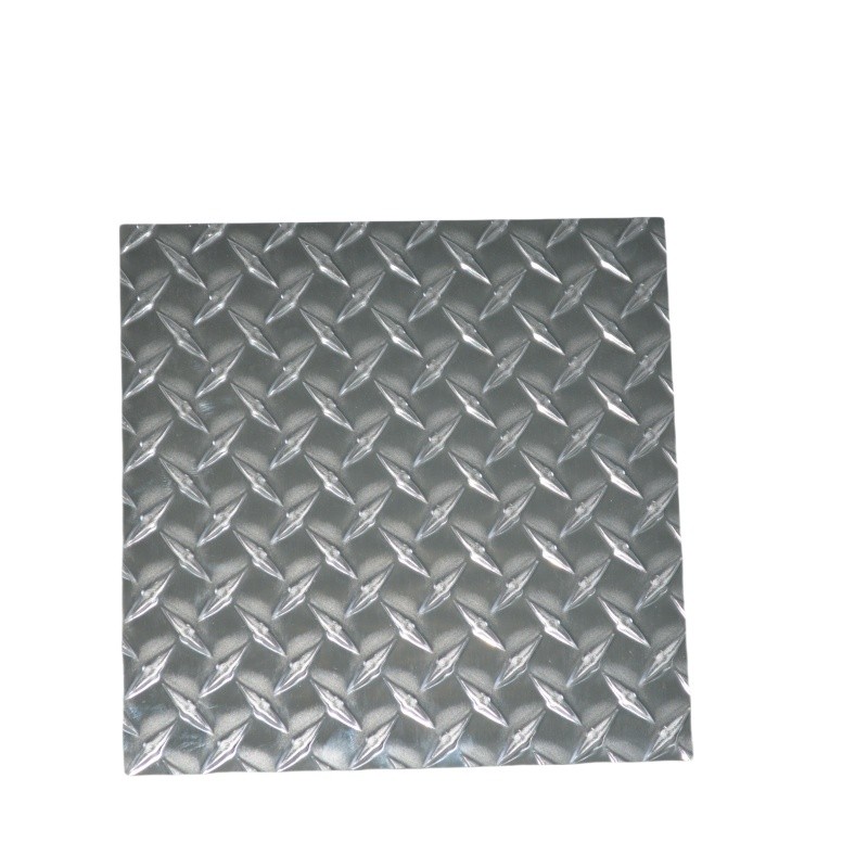 10.63×10.63″ Industrial Aluminum Diamond Tread Plate Anti Slip Metal Board