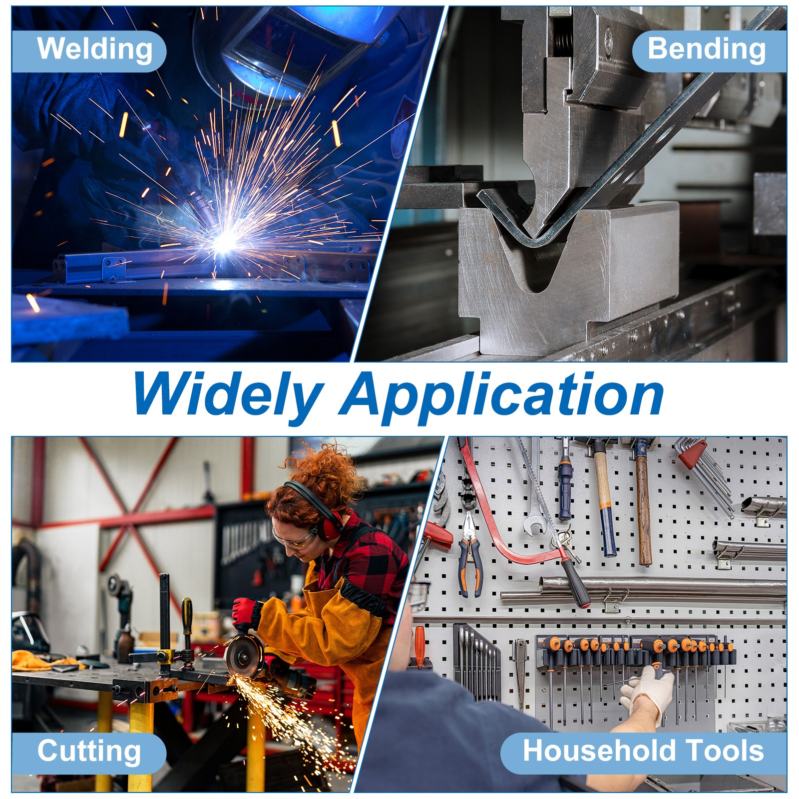 Square 6063 Aluminum Flat Bar 3/4″ Thickness 2″ Width 12″ Length