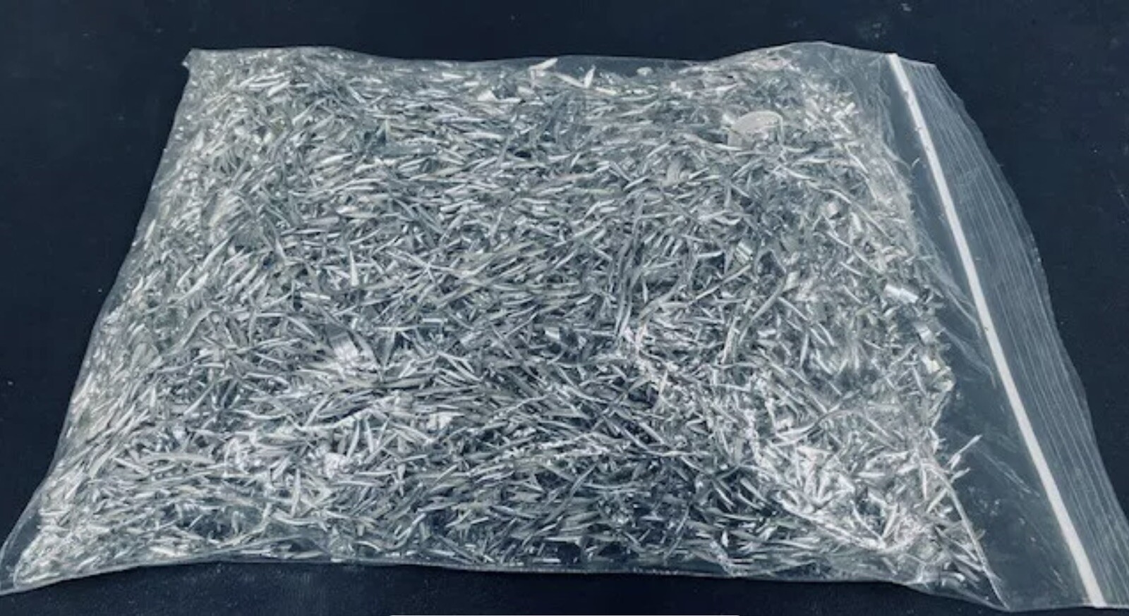 1/2 Pound (SHIP FREE) CLEAN ALUMINUM 6061 METAL SHAVINGS/CHIPS Orgonite Art