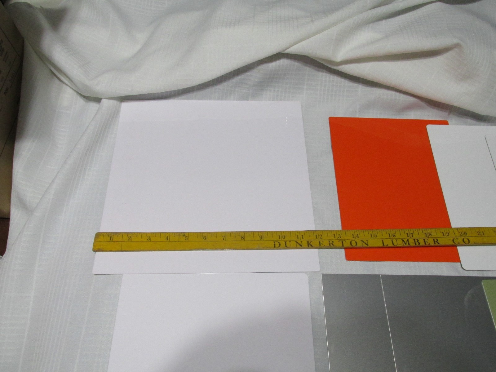 Various Sizes Aluminum Sheet Metal Thin Flat Lot of 13