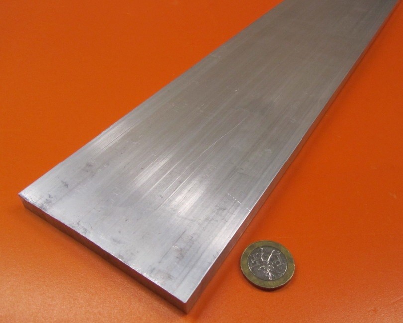 5052 Aluminum Bar, (1/4 Hard H32) .375″ (3/8″) Thick x 4.0″ Width x 24″ Length
