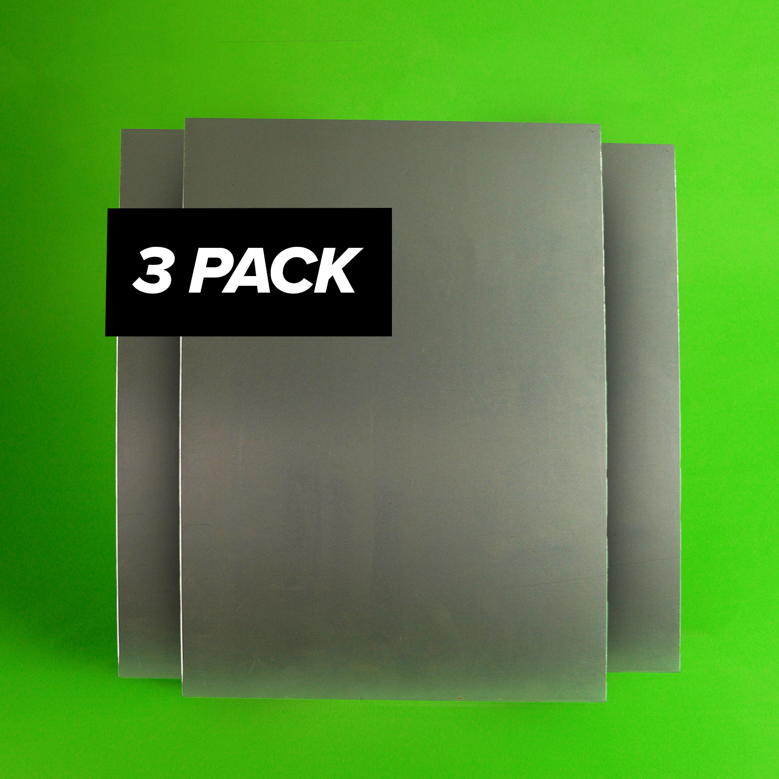 20 Gauge Galvanized Sheet Metal 9×12 3 PCS