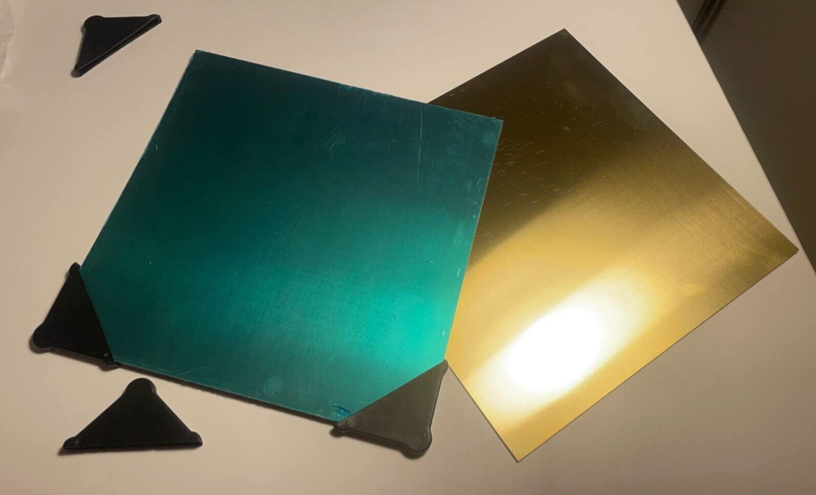 2 Pcs Brass Sheet, 6″ X 6″, 20 Gauge(0.8Mm) Thickness, NEW