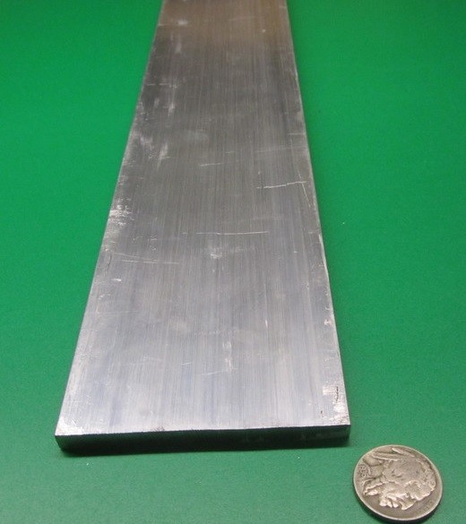 6061 T651 Aluminum Bar, 3/16″ (.187″) Thick x 3.0″ Wide x 12″ Length, 3 units