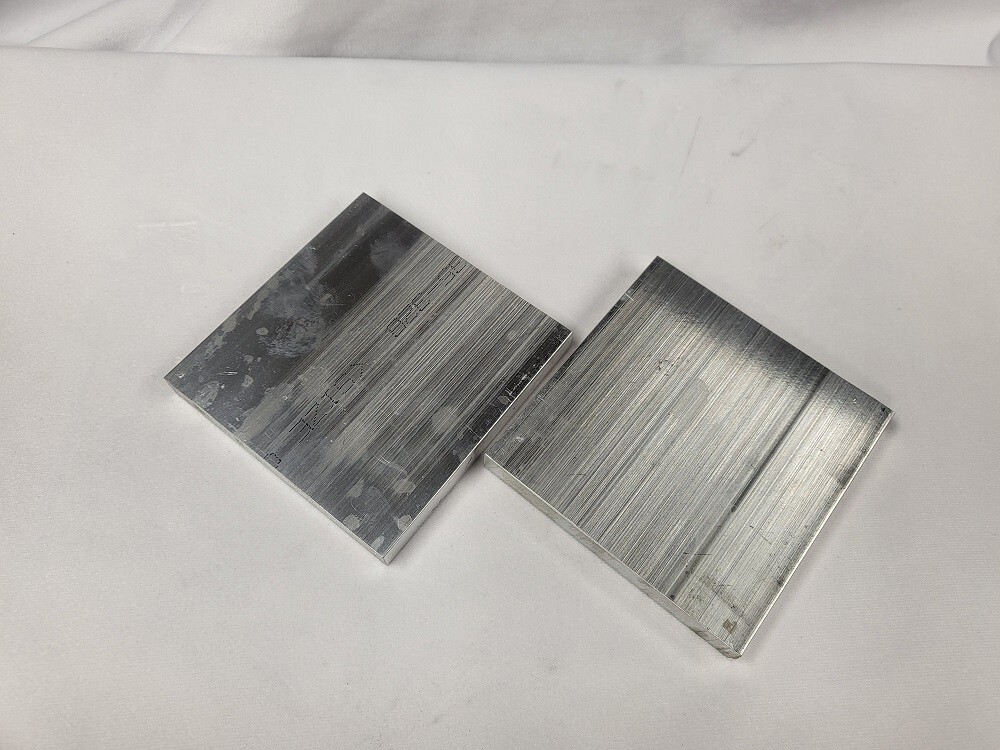 6061 Aluminum Flat Bar, 1/2″ x 4″ x 4″ long, Solid Stock, Plate, Machining, 2pk