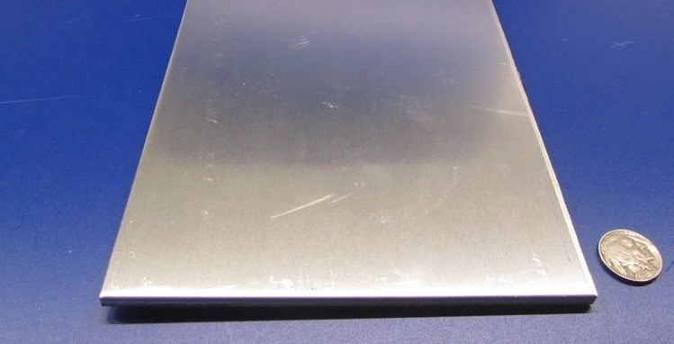2024 Aluminum Sheet (T3) .190″ Thick x 6.0″ Width x 6.0″ Length