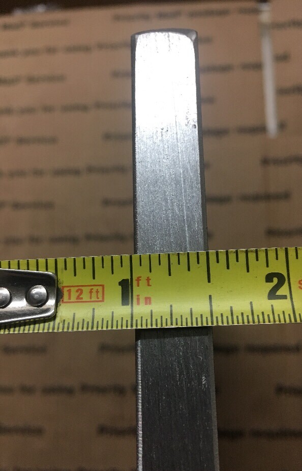 1/2 X 5 Steel Flat Bar Blacksmithing Bracing Brackets Welding 12” L