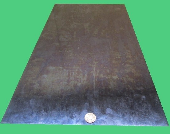 1095 Full Hard Spring Steel Shim 0.010″ Thick x 12.375″ Width x 24″ Length