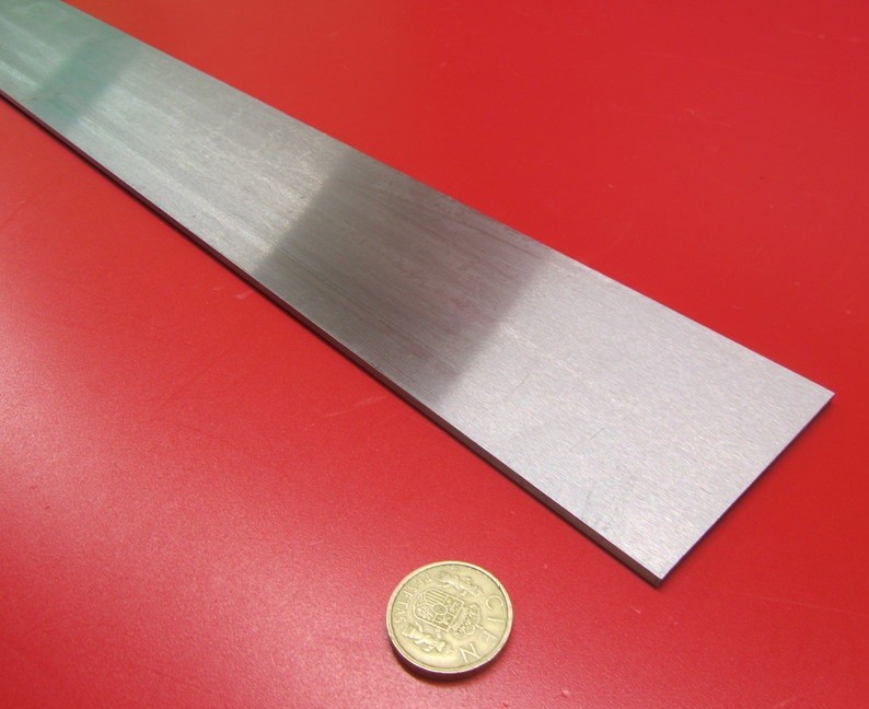 O1 Tool Steel Ground Bar 1/8″ (+/-.001″) Thick x 3″ Wide x 36″ Length