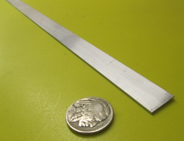 6061 T6 Aluminum Bar, 1/16″ (.062″) Thick x 5/8″ Wide x 36″ Length, 8 pcs