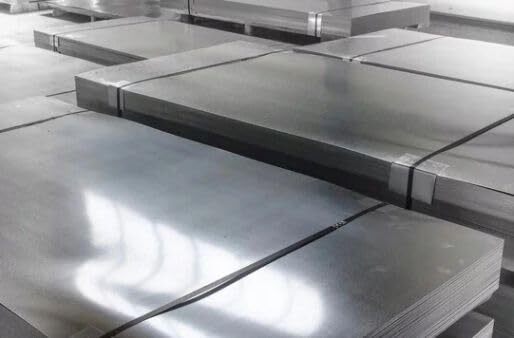Smooth Metal Sheet Aluminium 50x50cm (500x500x5mm) Natur Aluminiumblech Alublech