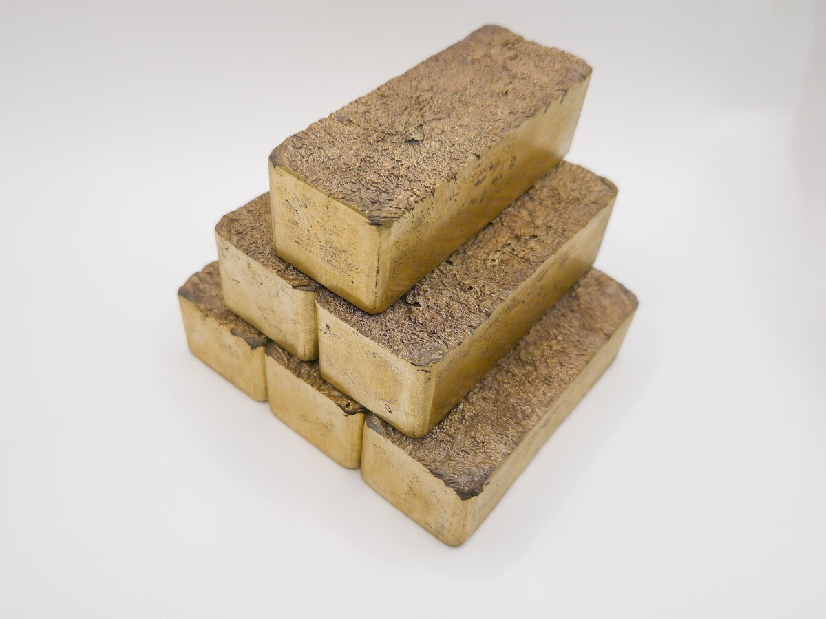 Bronze CuSn12 1kg Ingot, Lead-Free Tin Bronze for Casting & Decor
