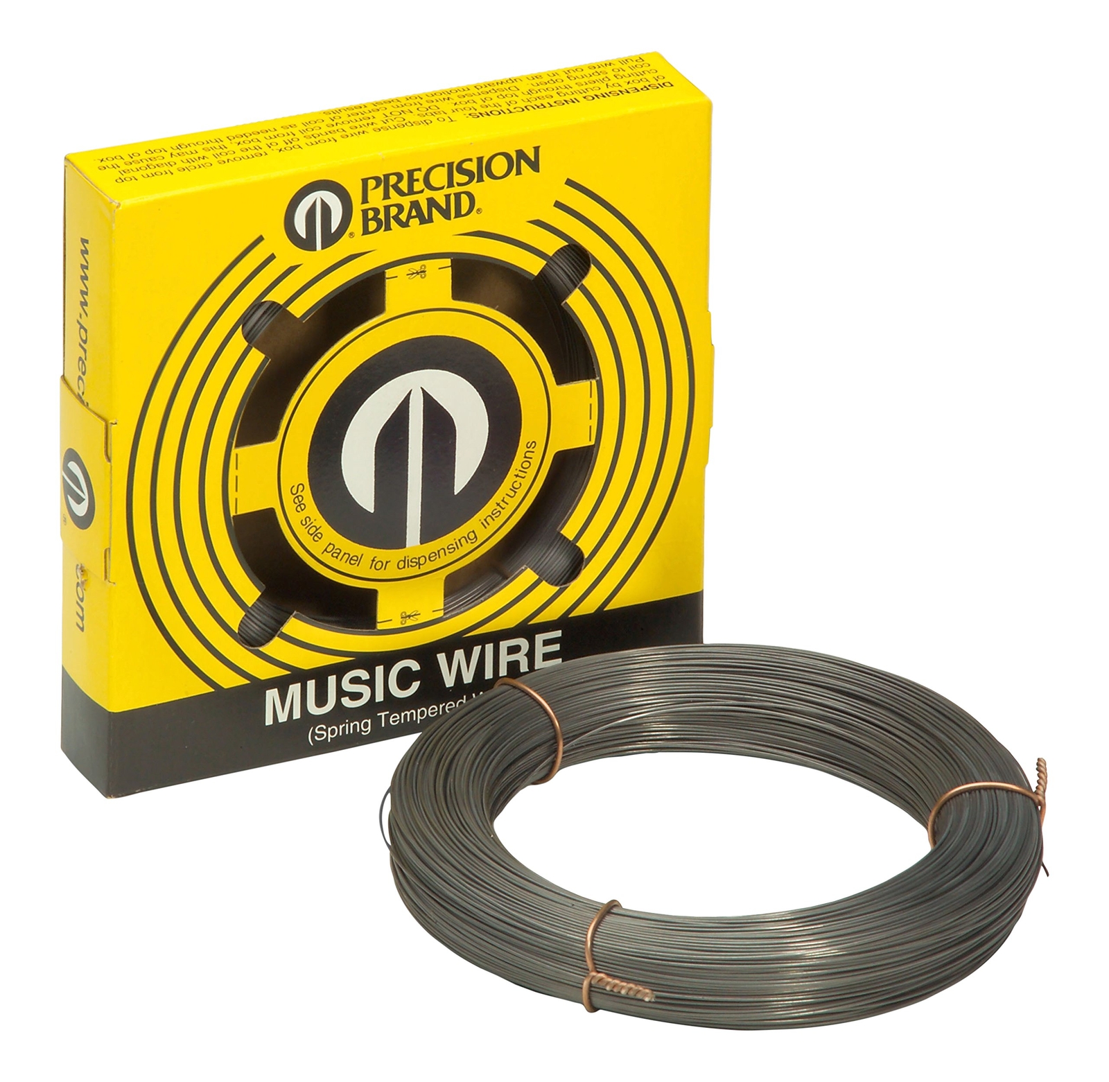 21031 Music Wire, Steel Alloy, 0.031 in