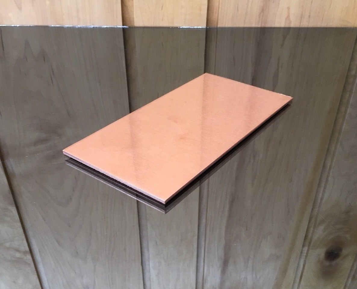 1/8″ COPPER SHEET PLATE NEW 4″X8″ .125 Thick *CUSTOM SIZES AVAILABLE*