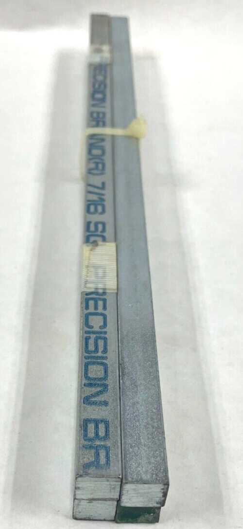 PRECISION BRAND STEEL SQUARE KEYSTOCK 3/8″ X 12 X3/8″ *LOT OF 4**