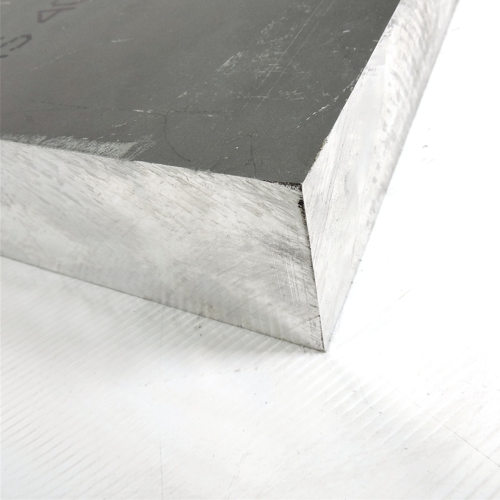 3″ thick Aluminum 6061 PLATE 2.375″ x 48.5″ Long sku 125816