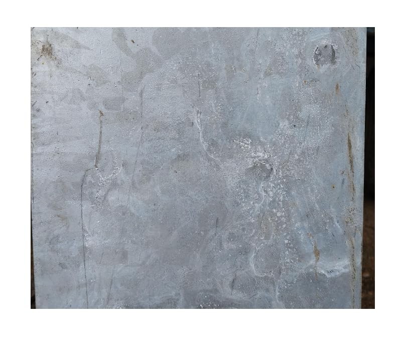Steel Sheet | Steel Feuerverzinkt | Steel Sheet 50x50cm (500x500mm) | 8mm