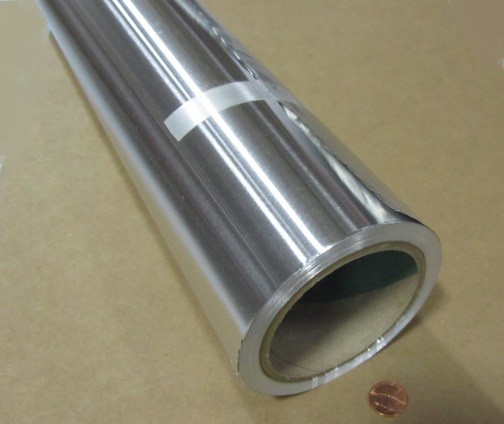 1100 Aluminum Foil (O) .003″ Thick x 48″ Wide x 100 Feet Long Roll