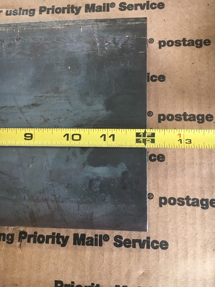 1 X 6 Flat Steel Bar Target Blacksmithing Bracing Plate Welding 12” Long