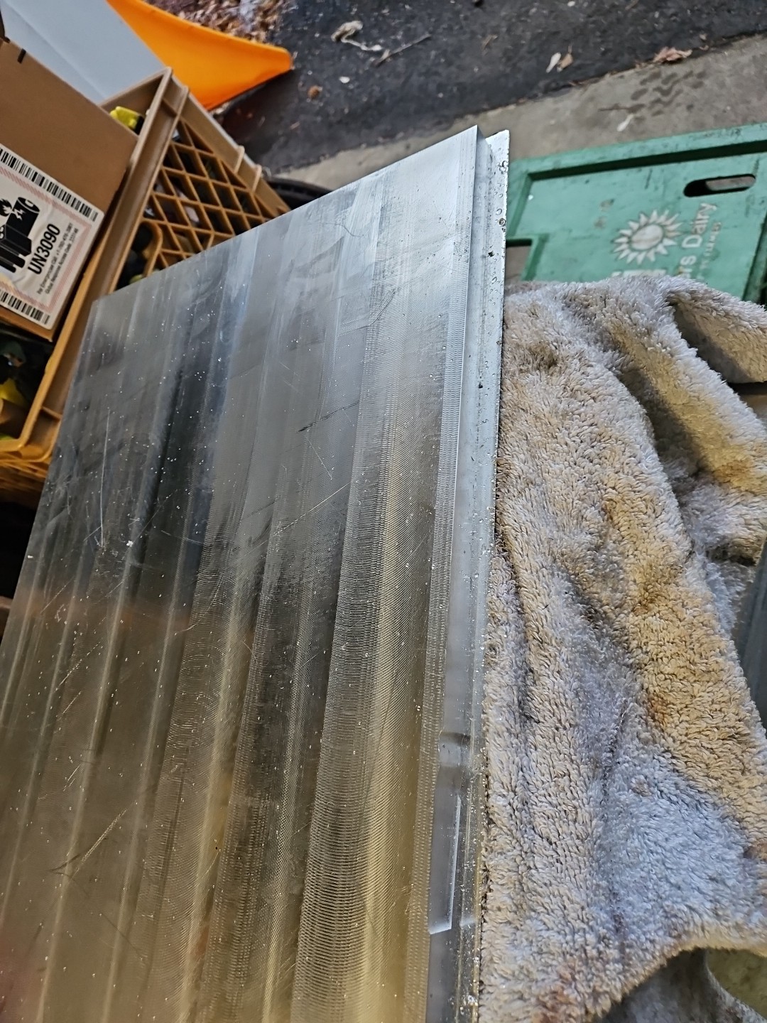 KAISER aluminum plate 6061-T651 3/4″ X 19″ X 13″ Made In USA
