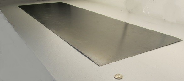 Spring Steel Annealed Sheet 0.025″ Thick x 15.0″ Wide x 48″ Length