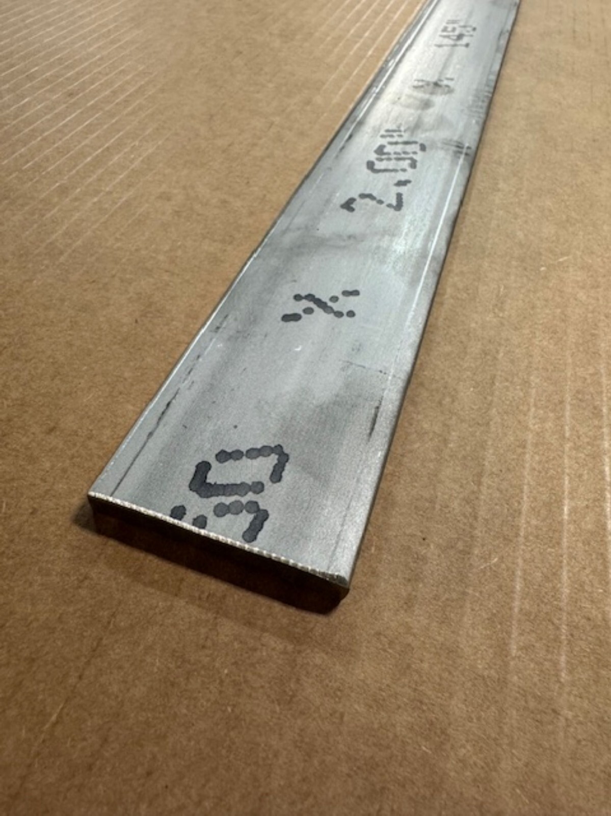 1/4″ x 2″ Stainless Steel Flat Bar x 16″ Long, 304/304L Stainless