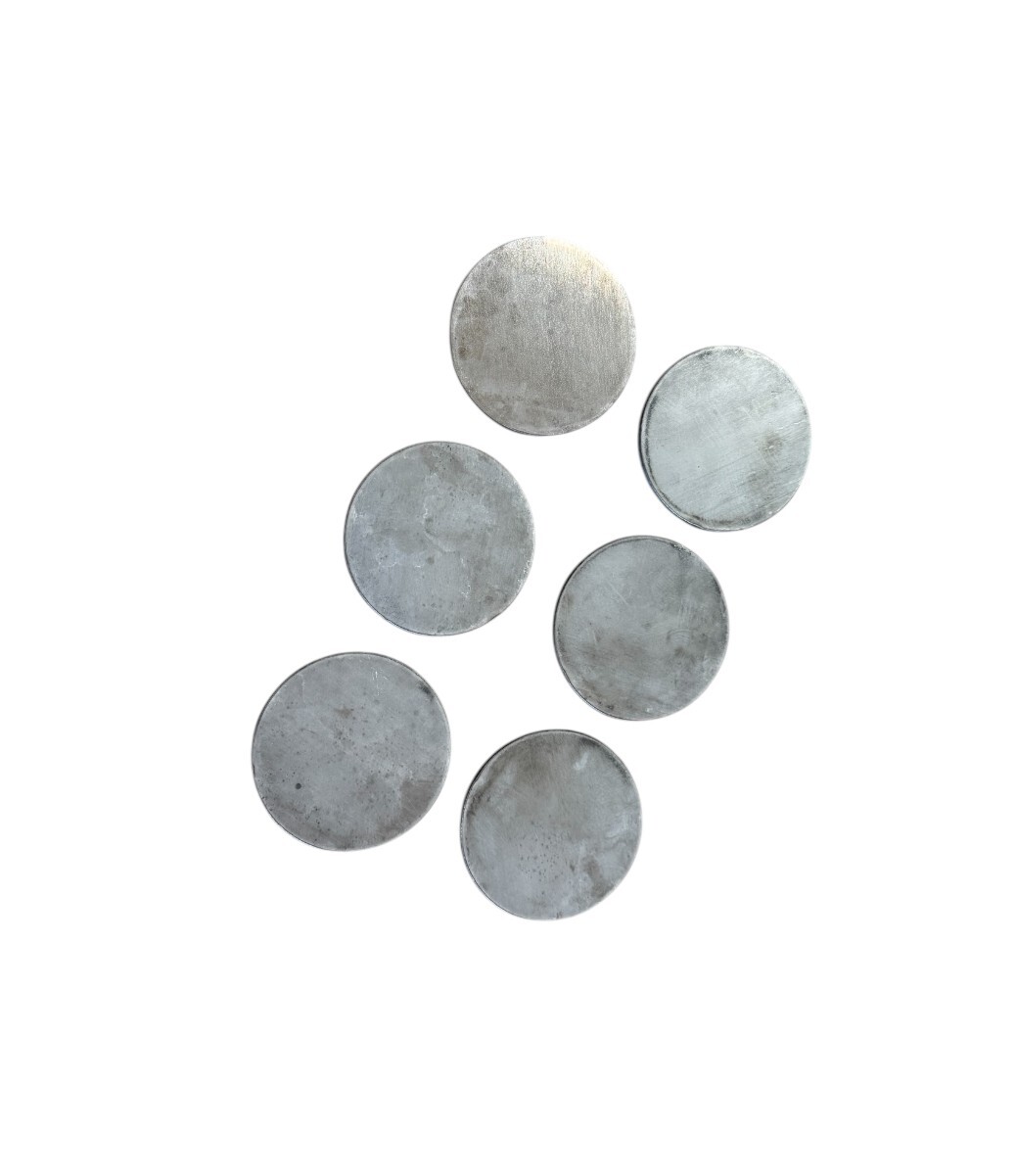 1/8″ COLD ROLLED STEEL ROUND CIRCLE DISC 4″ diameter (6 pack) 11 guage