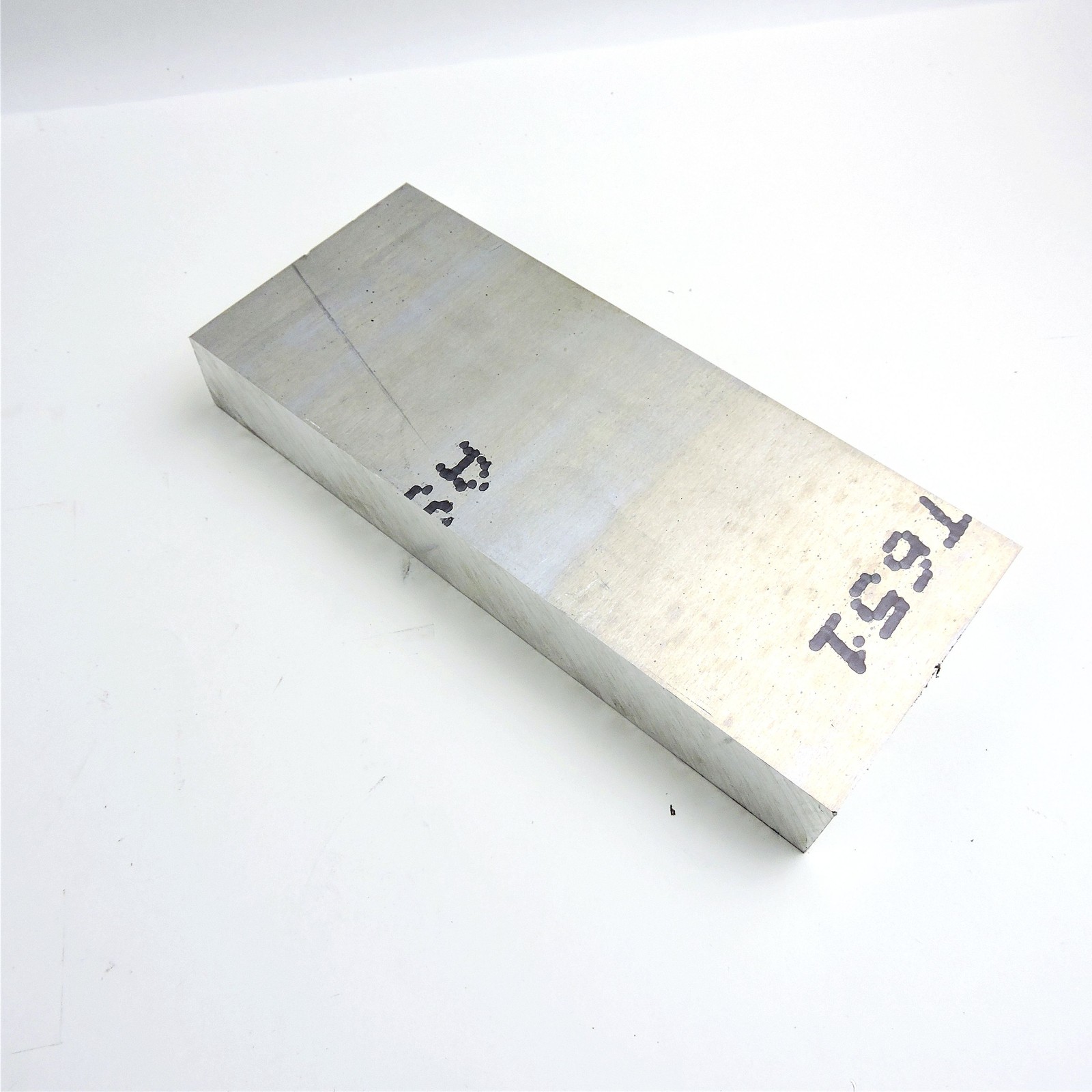 1″ thick Aluminum 6061 PLATE 5.25″ x 14.875″ Long sku 340455