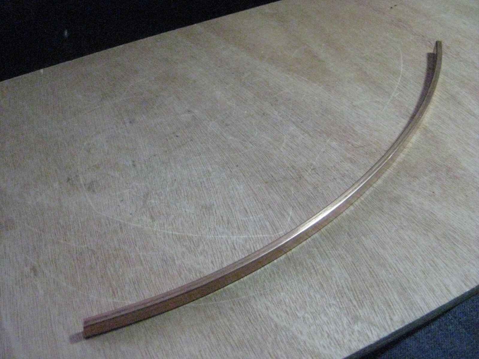 Copper Flat Bar Buss Wire 3/8” x 5/32” x 4 ft NEW