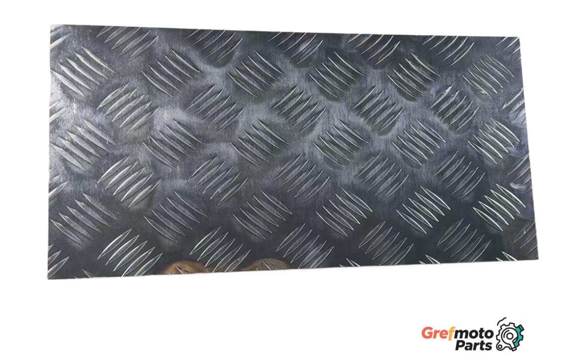 Heavy Duty 12″x24″ Aluminum Diamond Plate Sheet 305x610mm Silver 1Pc