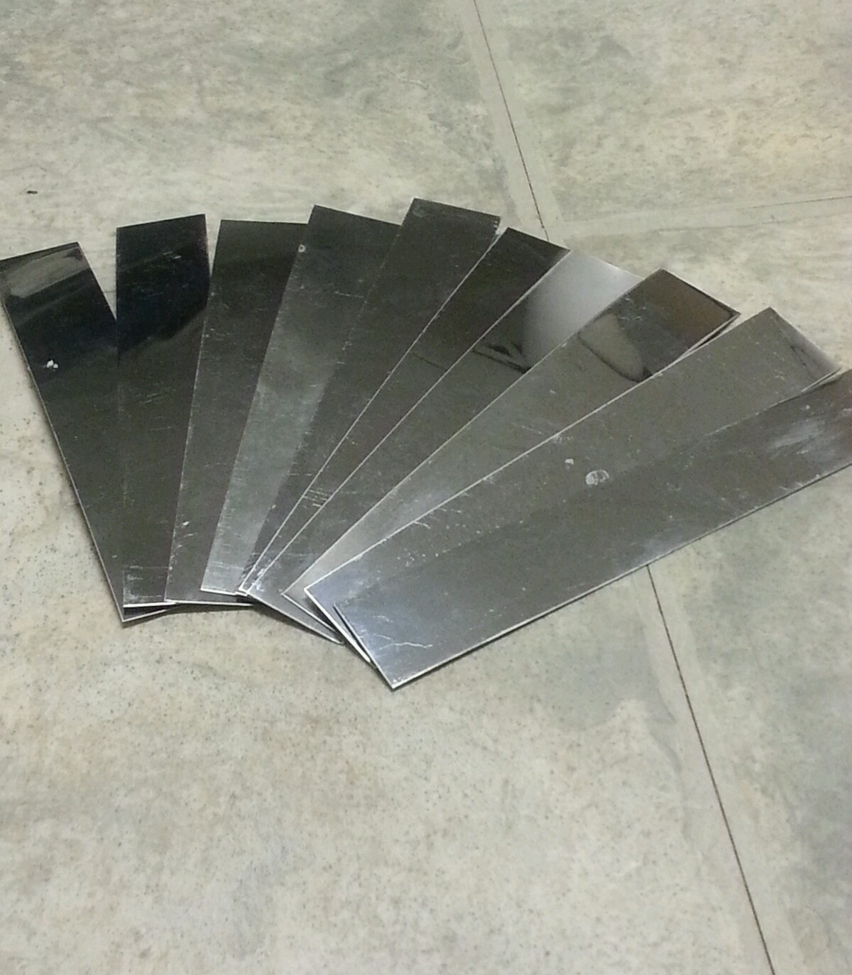 STEEL Shim Stock Assortment 1″ x 6″ .006 .007 .008 .009 0.006 0.007 0.008 0.009