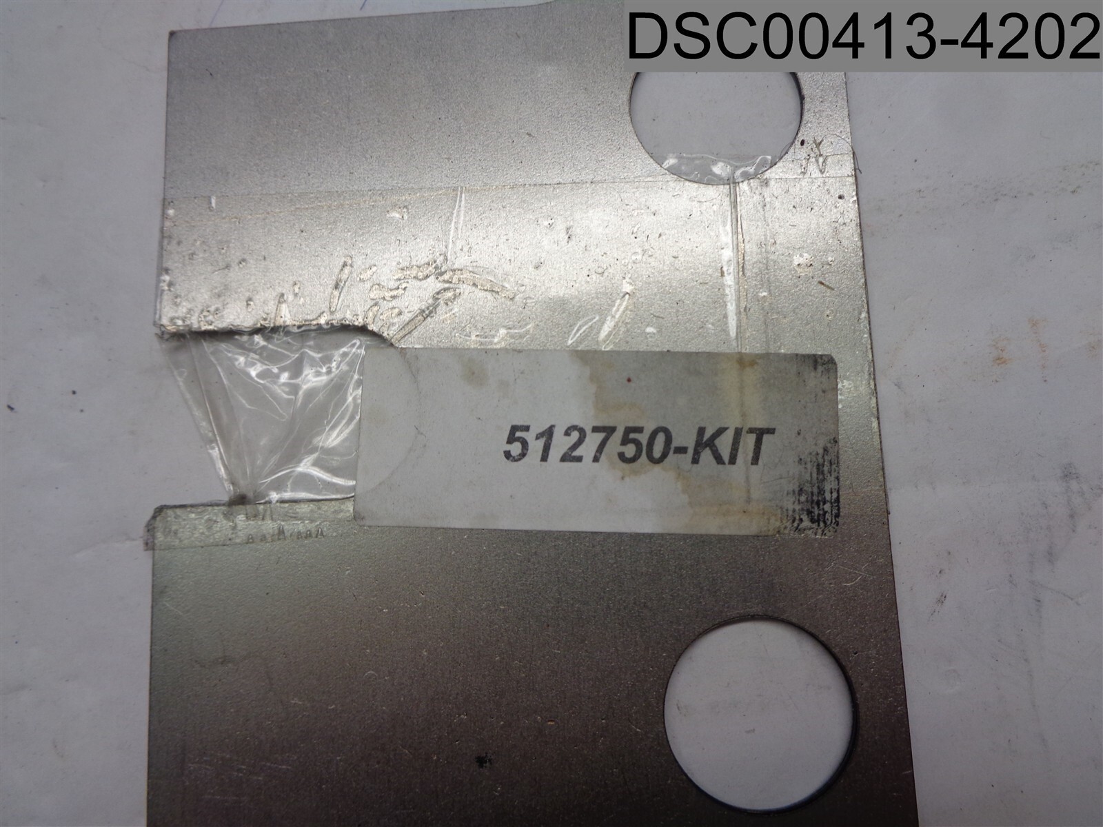 Qty=6 Metal Shims Kit w/Various Rust & Damage, Part No: 512750