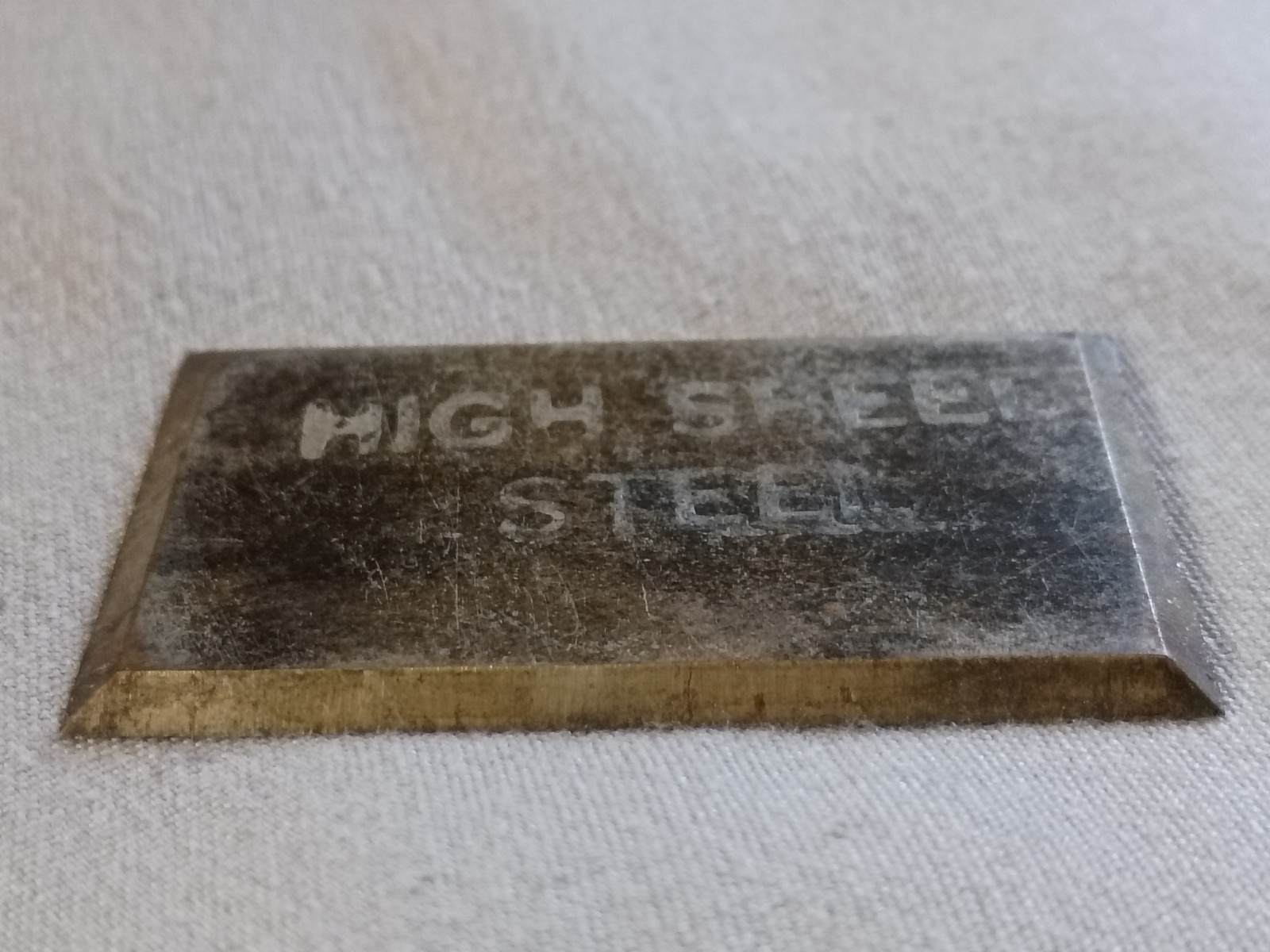 Small Piece Of Vintage High Speed Steel.
