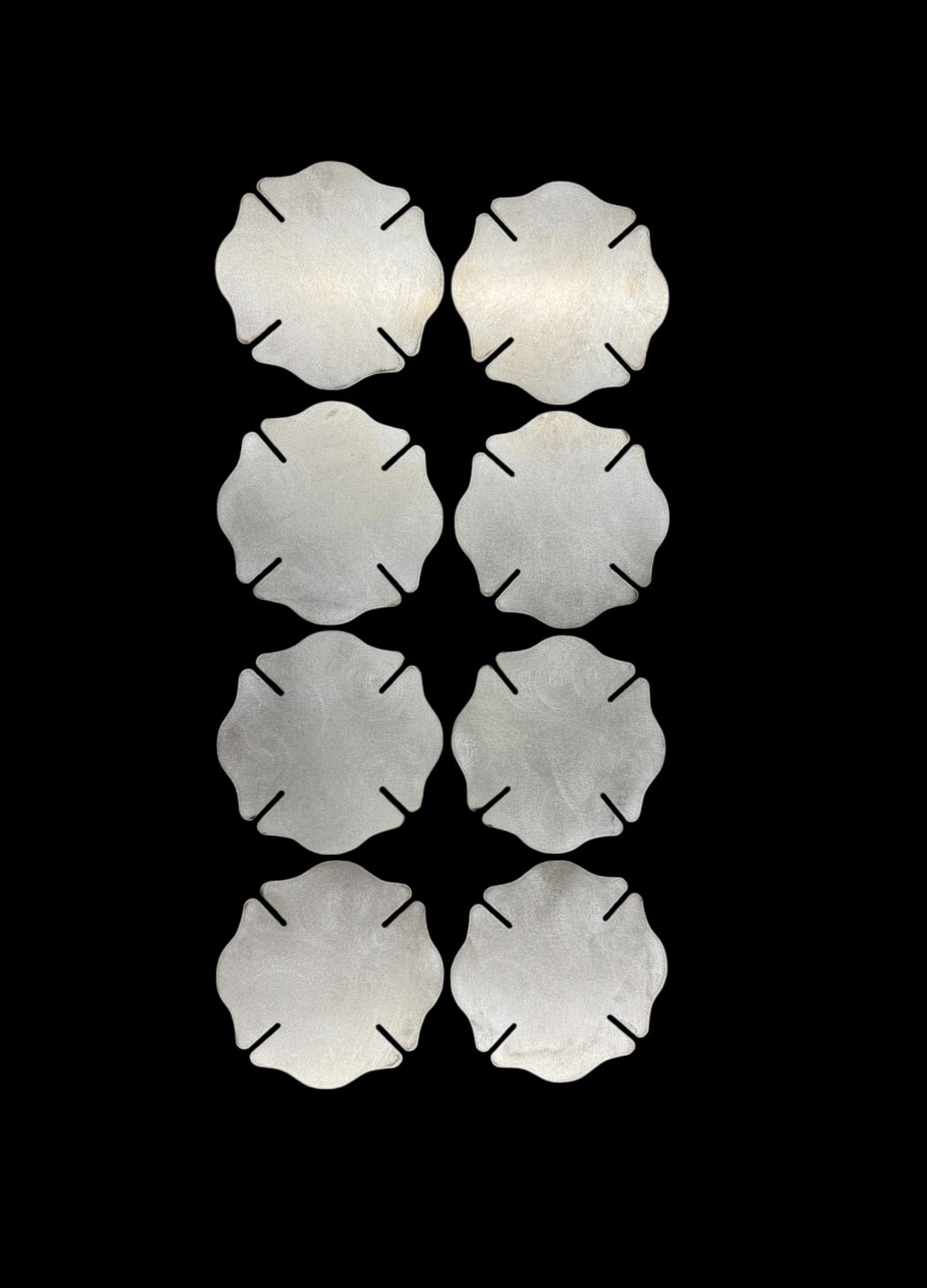 MALTESE CROSS BLANK 8 pack 18 GUAGE STEEL COLD ROLLED 8″ X 8″