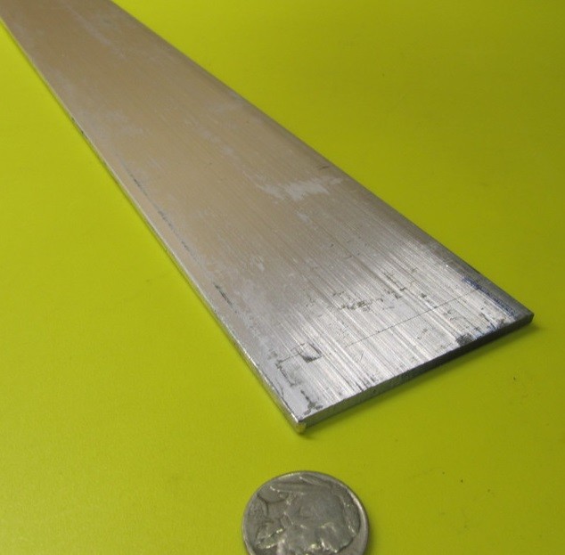 6061 T651 Aluminum Bar, 1/8″ (.125″) Thick x 2 1/2″ Wide x 48″ Length