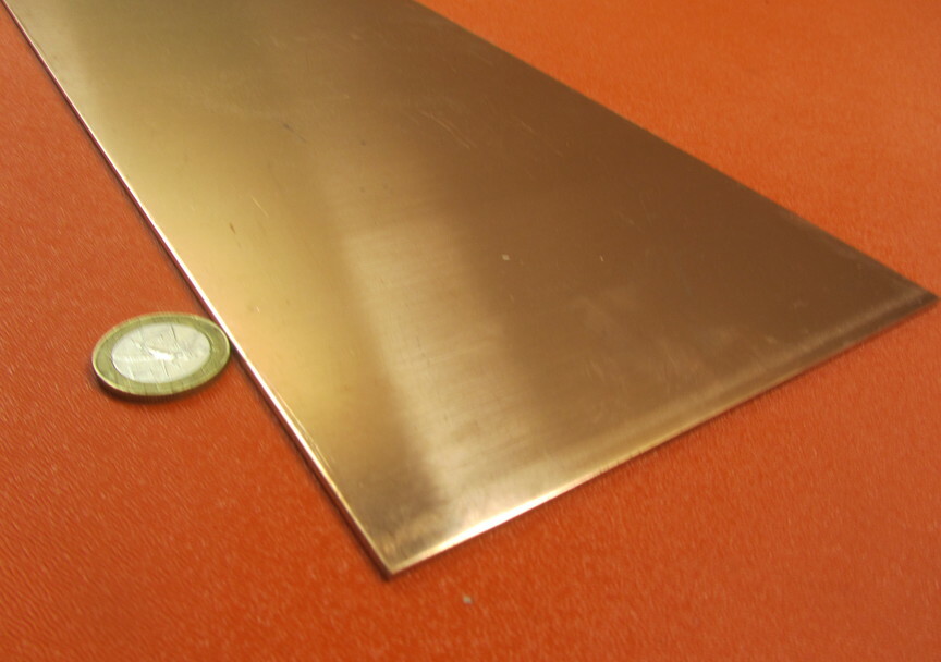 110 Copper Bar 1/2 Hard H02 .093″ Thick x 6.0″ Wide x 36.0″ Length