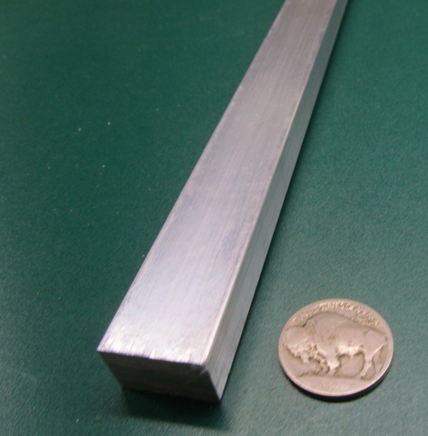 2024 T351 Aluminum Bar, 1/2″ (.500″) Thick x 3/4 Wide x 12″ Length