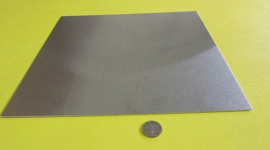 2024 Aluminum Sheet, T3, .040″ Thick x 12.0″ Width x 12.0″ Length