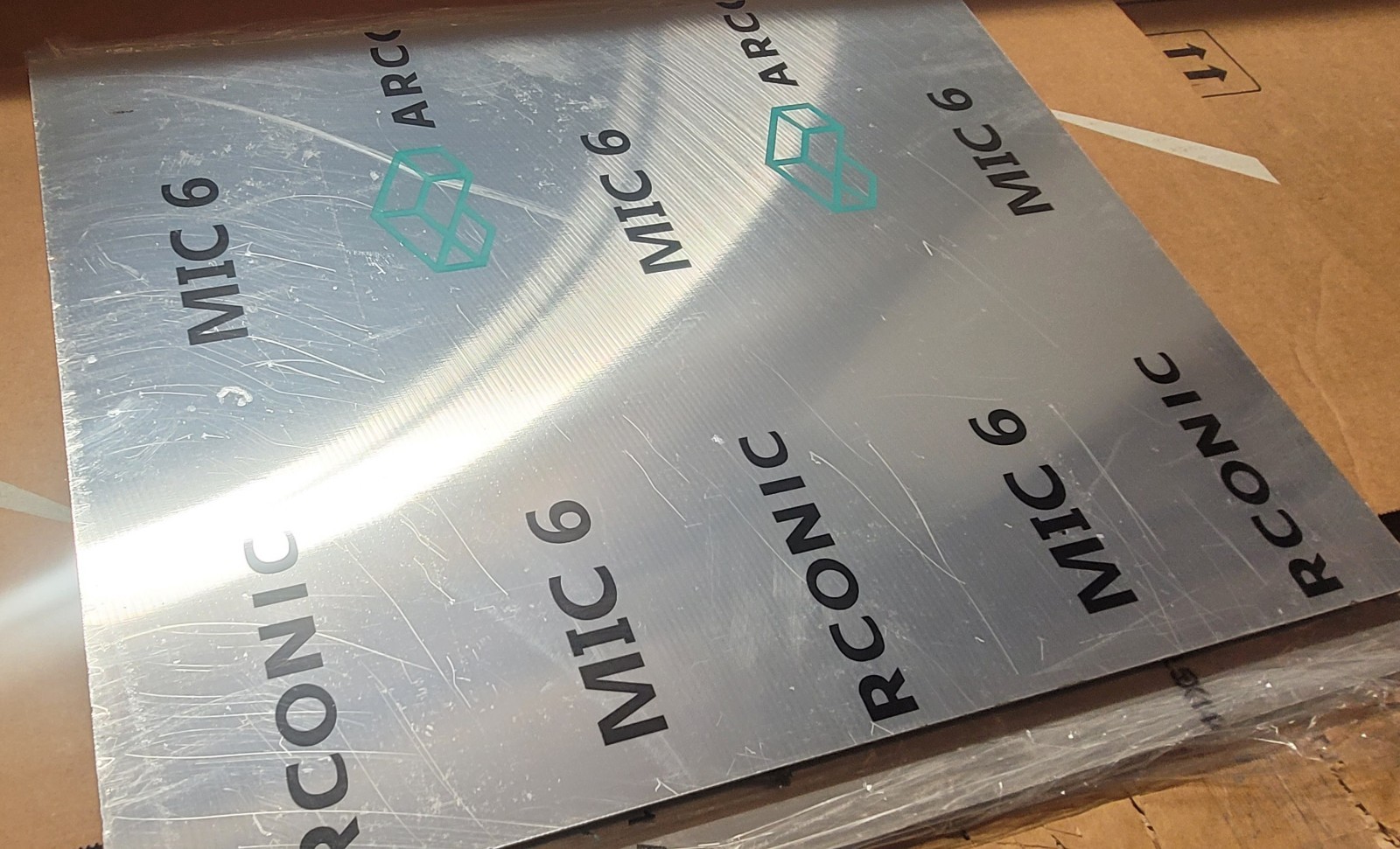 MIC-6 ALUMINUM CAST TOOLING /JIG PLATE. 1/4″ (0.250″) x 13 3/4″ x 18 1/4″