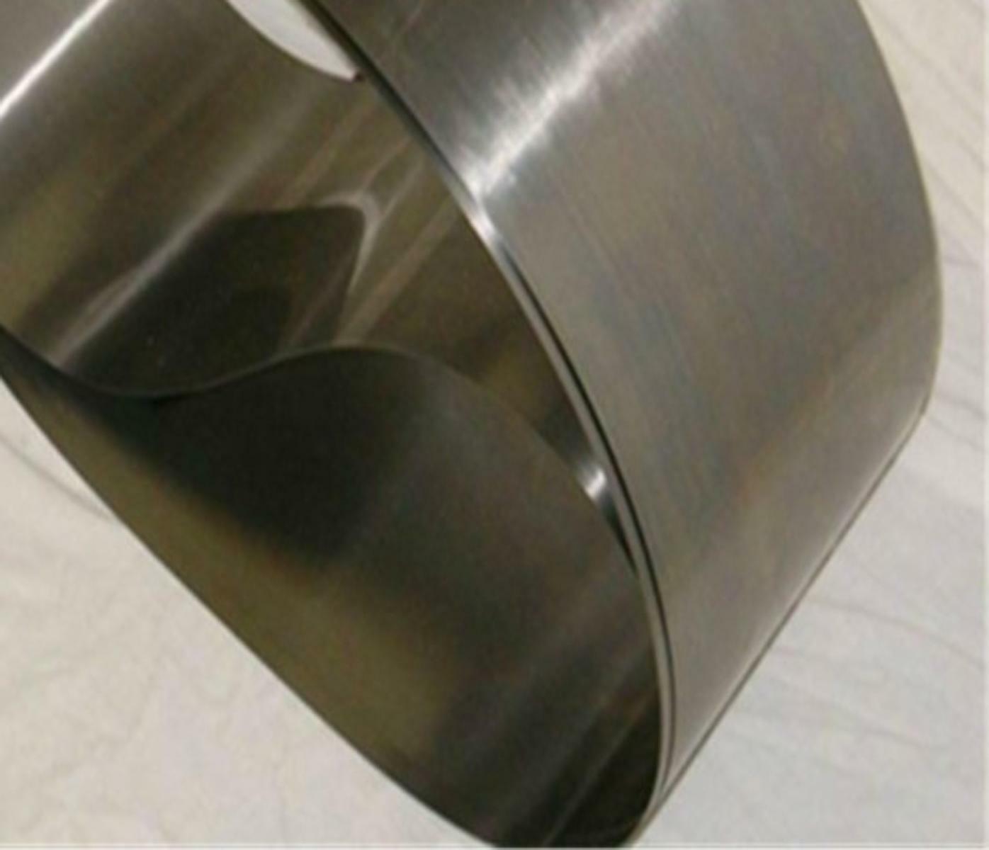 0.2mm ±10% x 100mm x 1000mm 99.995% Pure Iron Foil Fe Thin Sheet